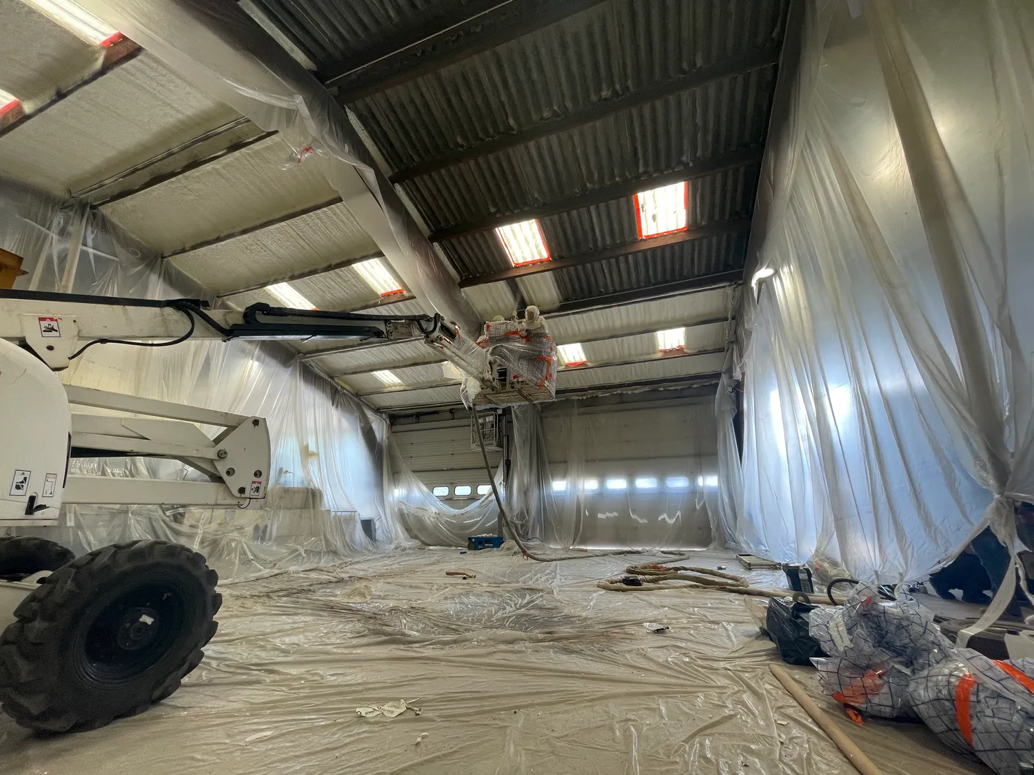 isolation vide sanitaire vannes